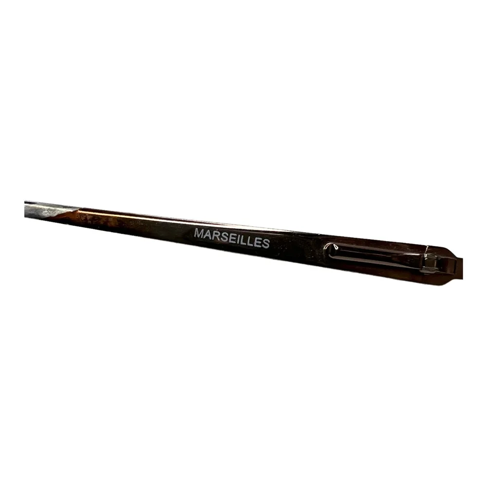 Marseilles Champagne Eyeglasses‎ Frames Only Metal Pink 55-17 H3257